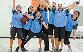 Gulf Weekly Students shine on court
